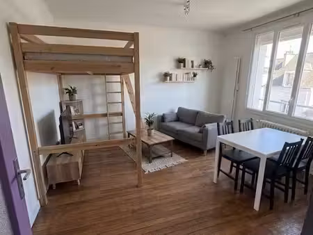 appartement meublé 34 2 m² – hyper centre saint-nazaire – proche halles  paquebot et cesi