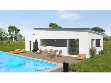 projet de construction d'une maison 66 m² avec terrain à questembert (56)