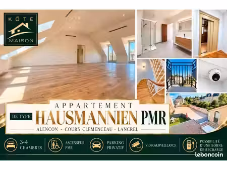 appartement 4 pièces 114 m²