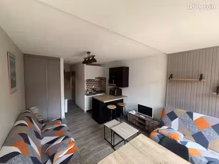 studio rénové et meublé avec vue sur le lac de fabrèges / artouste  vallée d'ossau