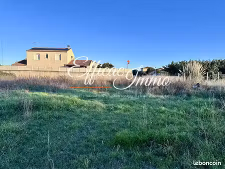 terrain 1147 m² villelongue-de-la-salanque