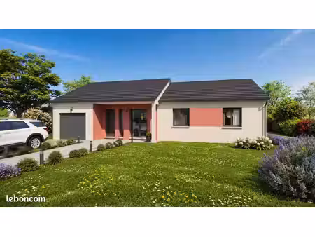 projet de construction d'une maison 90 m² avec terrain à les martres-d'artiere (63)