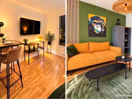 à louer – superbe t3 meublé & tout équipé – 54 47 m²