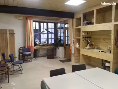 local professionnel 54 m² + t2 meublé 47 m²