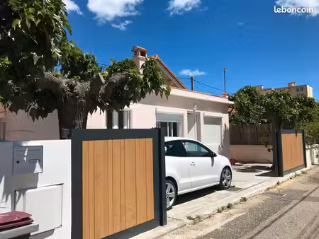 charmante maison 4 faces avec jardin à proximité de la plage – 3 chambres