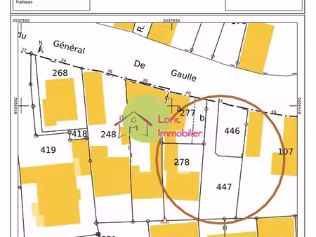 terrain 340 m² innenheim