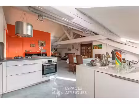 un esprit loft sous les toits  un lieu à part