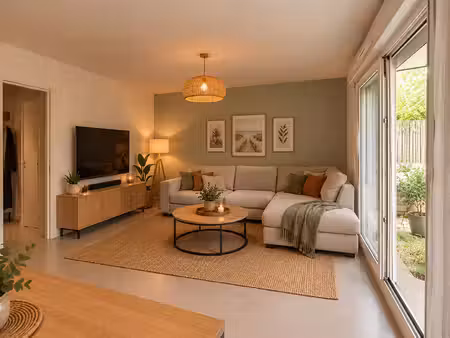 nantes pirmil t2 de 42.53 m2 cave et place de stationnement