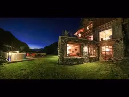 location saison d’hiver – chalet individuel 160 m² – 4 chambres / 4 sdb – sainte-foy-taren