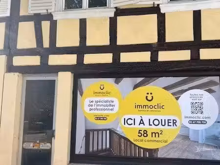 local commercial 58 m² strasbourg
