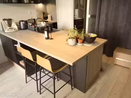 à louer : charmant appartement meublé de 32 m² en plein cœur d’annecy  de mi-octobre à mi-