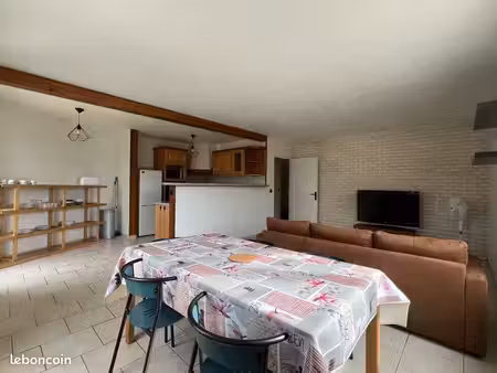 appartement 76m2 meublé