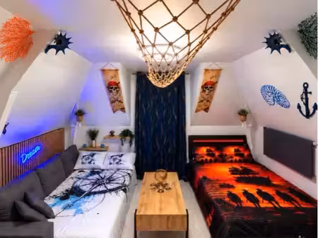 chambre pirates à 10 min de disneyland paris – 4 pers