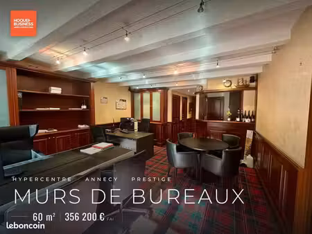 bureaux 60 m² annecy