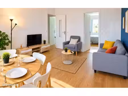 2 chambres meublées - bail individuel