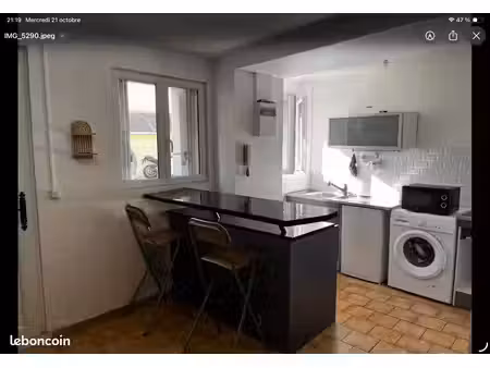 grand studio meublé à mezieres sur seine