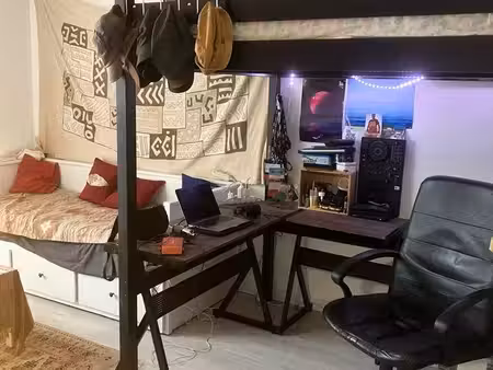 studio meublé 31 m² avec balcon – sous-location