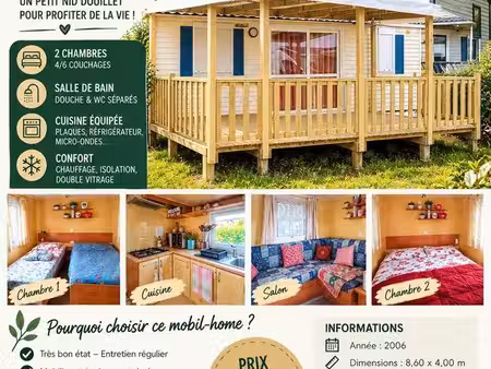 mobil-home a vendre