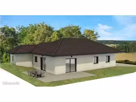 projet de construction d'une maison 90 m² avec terrain à marignier (74)