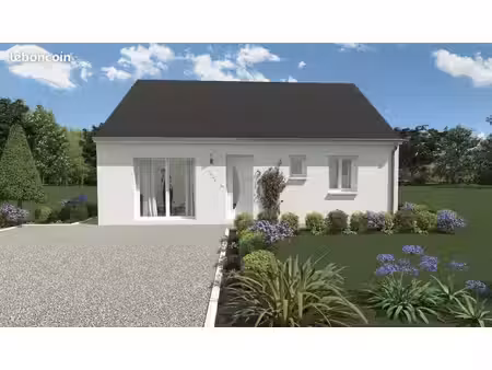 projet de construction d'une maison 69.24 m² avec terrain à bennecourt (78)