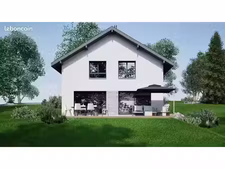 projet de construction d'une maison 116 m² avec terrain à copponex (74)