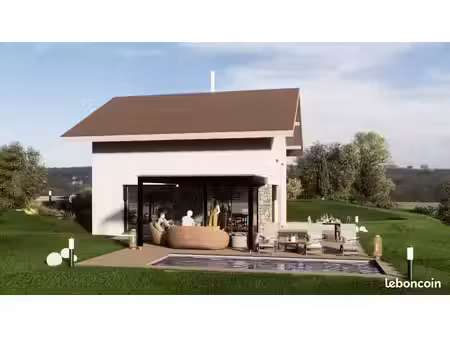 av 261001 1 projet de construction d'une maison 104 m² avec terrain à lathuile (74)
