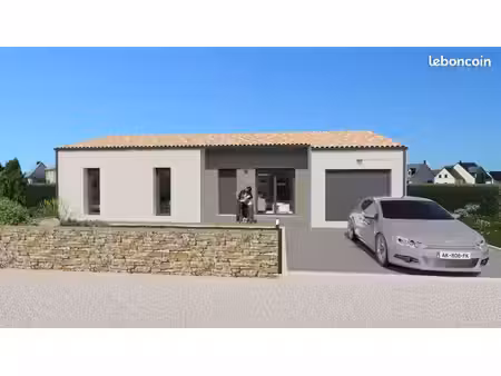 maison de 91.72 m² sur un terrain de 500 m² à chatellerault en vienne (86)