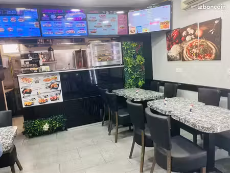 à vendre – fonds de commerce restauration rapide