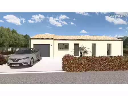 maison de 96.43 m² sur un terrain de 448 m² à biard en vienne (86)