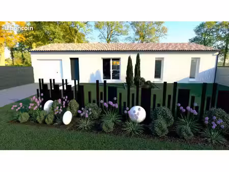 maison de 97.98 m² sur un terrain de 505 m² à neuville-de-poitou en vienne (86)
