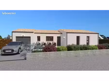 maison de 95 m² sur un terrain de 516 m² à nouaille-maupertuis en vienne (86)
