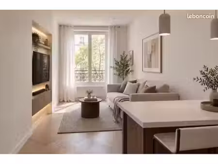 studio meublé refait à neuf  suréquipé et lumineu