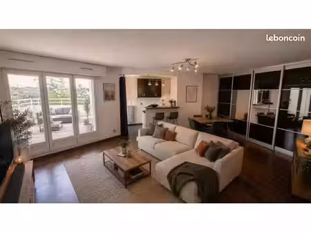 à louer – t2 de 50 m² avec terrasse de 25 m² – montigny-le-bretonneux (78180)