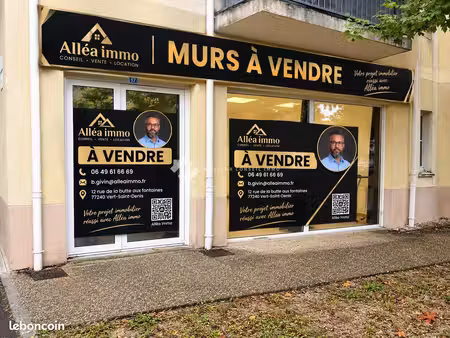 murs commerciaux 33 m² lieusaint