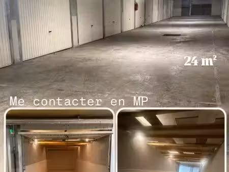garage à louer – 24 m² - mezzanine