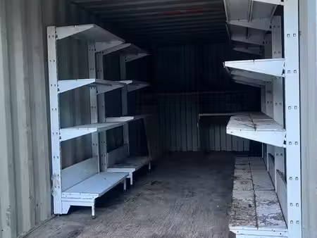 container et terrain à louer
