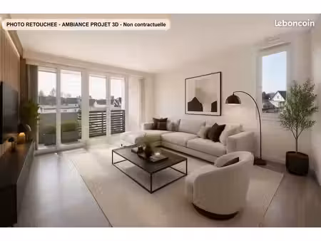 appartement 2 pièces 47 m²