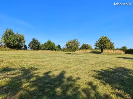 terrain à bâtir 898 m² – cauville-sur-mer – exposition sud/sud-ouest – hors lotissement