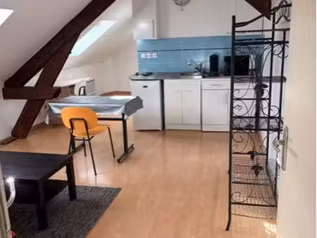 location d’un studio en plein centre de chauny