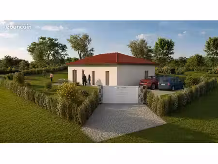 projet de construction d'une maison 90 m² avec terrain à saint-romain-d'ay (07)
