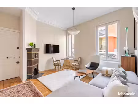 asnières-sur-seine centre ville– appartement 3 pièces entièrement rénové