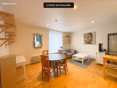 charmant appartement t2 - meuble - au coeur du quartier saint-martin - environnement calme