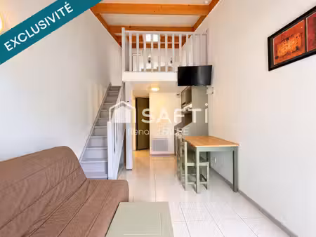 appartement t1 meublé avec mezzanine dans résidence sécurisée