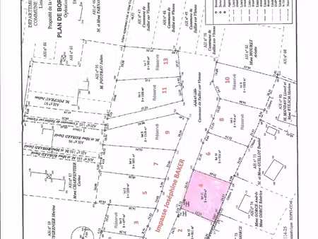 à vendre – terrain a batir de 811 m² à saillat-sur-vienne