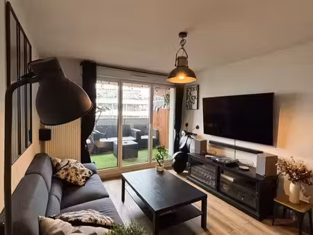appartement t2 de 46m2 meublé avec parking