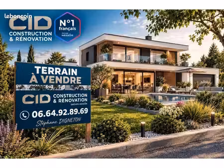 terrain 954 m² la membrolle sur choisille