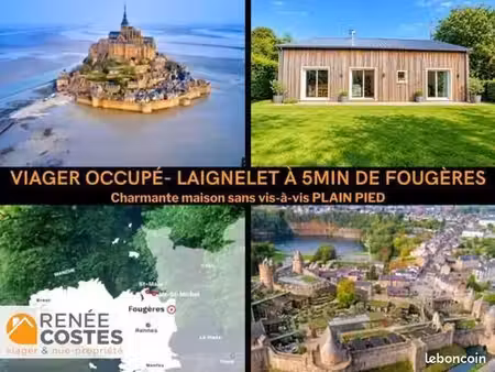 maison en viager 3 pièces 90 m²