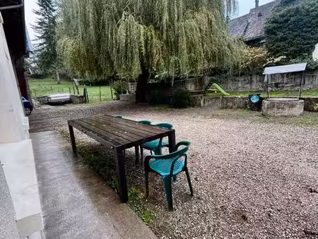 à louer – maison dauphinoise de 82 m² avec jardin  garage et cave – les avenières (38630)