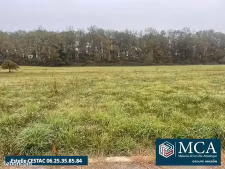 terrain 758 m² cazeres sur l adour