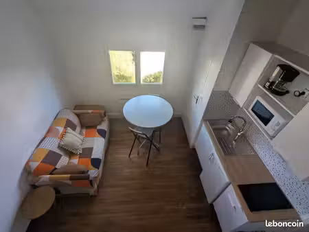 duplex meublé rénové - 18m2 / 43m2 au sol - tours cathédrale